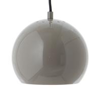 Suspension Ball brillant Ø18cm canopy black HxØ 2.5x11.5cm
