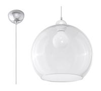 Suspension BALL E27 LED Moderne Loft BOHO Vintage Design Couloir - Transparent