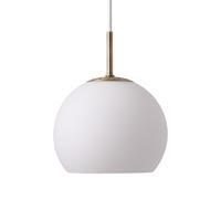 Suspension Ball verre Ø18cm HxØ 15x18cm