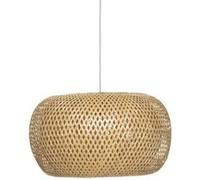 Suspension ""Nam"" bambou D46cm - Atmosphera createur d'interieur - Beige