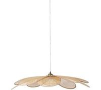 Ostaria Suspension bambou Grande Margaux 90 cm naturel E27