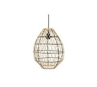 Suspension bambou Keji naturel et noir