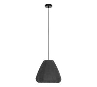 Suspension BARLASTON E27 1X40W en acier noir D350mm