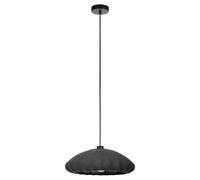Suspension BARLASTON E27 1X40W en acier noir D450mm