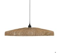 Atmosphera Suspension Bellamy en jute tressé beige D 58 cm hauteur ajustable style bohème