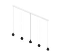 Suspension Biba Drop d'Intra Lighting, Bleu Nuit Mat