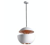 Suspension Blanc/ Cuivre 35 cm