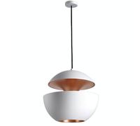 Suspension Blanc/ Cuivre 45 cm
