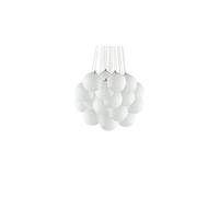 Suspension Blanche Mapa Bianco 22 Ampoules Multicolore