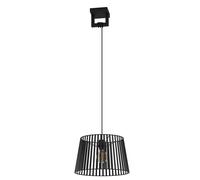 Suspension BOGOTA E27 1X40W en acier noir D380mm