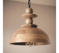 Suspension Bois Solstice Iluzzia Brun