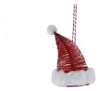 suspension bonnet sapin noël 5.8x10.8cm - modèle aléatoire - koopman abj433890 Blanc G
