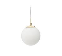 Suspension boule ""Dris"" métal doré D20cm - Atmosphera createur d'interieur