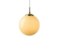 Suspension Boule de Noël Halo Design Ø20 Crème