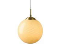 Suspension Boule de Noël Halo Design Ø25 Crème