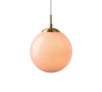 Suspension Boule de Noël Halo Design Ø25 Rose