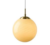Suspension Boule de Noël Halo Design Ø30 Crème
