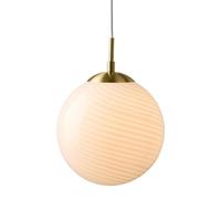 Suspension Boule de Noël Halo Design Ø30 Opale