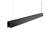 Suspension Bridge WxHxD 150x9x5.2cm/textile cable 300cm black/steel wire 200cm