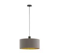 Suspension C1 E27 1X60W en acier marron foncé D530mm