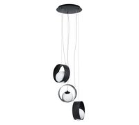Suspension CAMARGO E14 3X40W en acier noir D350mm