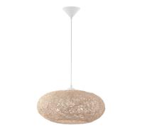 Suspension CAMPILO E27 1X60W en matière synthétique blanc D450mm