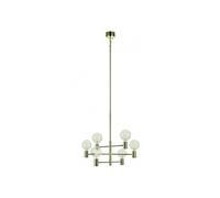 Suspension CAPITAL Laiton 6 ampoules