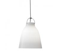 Suspension Caravaggio™ P1 verre opale H 21.6cm / Ø 16.5cm