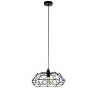 Suspension Carlton 2 - Acier - Noir - 60W