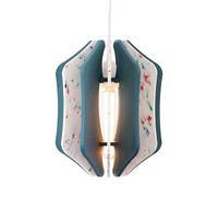Suspension carré RIF Alpha Zulu Bleu 23 cm