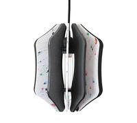 Suspension carré RIF Alpha Zulu Noir 23 cm