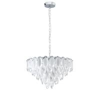 Suspension CARVARIO E14 10X40W en acier chrome D615mm
