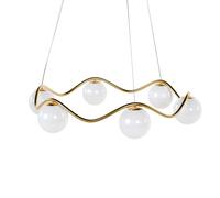 Suspension Cercle de Vie Decor Ø91 Câble Transparent Ø15 Boules