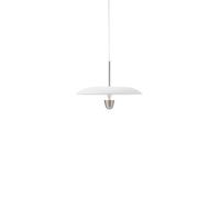 Suspension Chanterelle New Works Ø55 Aluminium/ Blanc