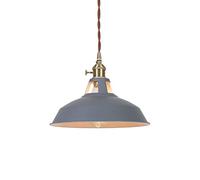 Suspension Classique en Fer forgé, Style Nordique, Design créatif, luminaire Suspendu à tête Unique E27, idéal pour Une Salle à Manger, Un Bar ou Un Club (Naturel)