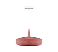 Suspension Clava Dine avec Rosace Rouge/ Blanc