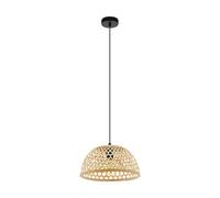Suspension CLAVERDON E27 1X40W en acier noir D370mm