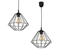 Suspension COLIN BLACK 1xE27
