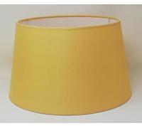 Suspension Cône, Abat-jour, Tissu Coton avec dos PVC Blanc, pour Lampe à Suspension, Lampadaire, Produit Artisanal (Ocre, DM INF : 40 cm, DM SUP : 30 cm, HAUTEUR : 24 cm)