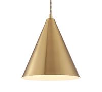 Suspension Conique créative en Fer, culot E27, luminaire décoratif de Plafond encastré, idéal pour Un Salon, Une Salle à Manger ou Un Couloir