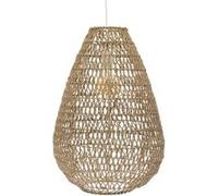 Lampe Suspension Design "Etel" 55cm Naturel