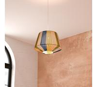 Suspension corde multicolore