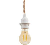 Ostaria Cordon électrique corde pour suspension blanc
