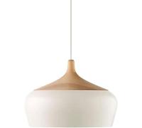 Suspension créative Nordique, Abat-Jour en Aluminium à tête Unique, Lustre décoratif en Bois If, idéal pour Un Bureau, Une Cuisine ou Un Balcon