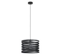 Suspension CREMELLA E27 1X40W en acier noir D370mm