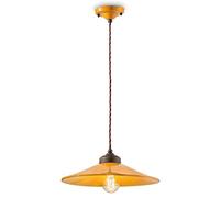 Suspension D.35 ferroluce Retro Colors C1631 jaune