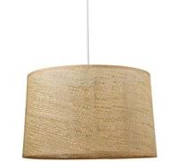 Suspension D35 naturelle effet rotin Ostaria Marron