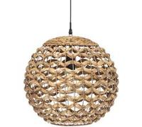 Suspension ""Sand"" fibre naturelle D38cm - Atmosphera createur d'interieur