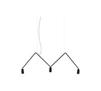 Suspension Dabliu Spot Noir 2700K