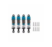 Suspension D'amortisseur Amortisseurs À Bain D'huile, 52-120 Mm, 4 Pièces, Pour Voitures Télécommandées 1/10, Monster Trucks, Buggy Et Touring Amortisseur Suspension(Blue 70mm)